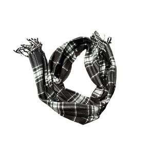 MERONA Black & White Plaid Scarf